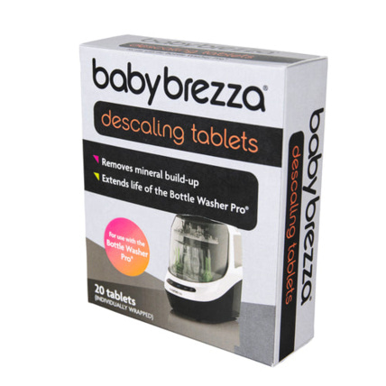 Avis 20 pastilles détartrage Bottle Washer Pro Baby Brezza 1