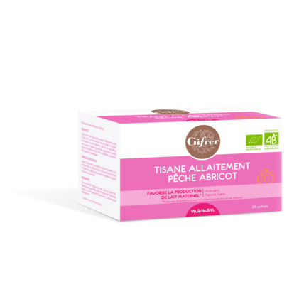 Avis Tisane allaitement pêche abricot BIO Gifrer 1