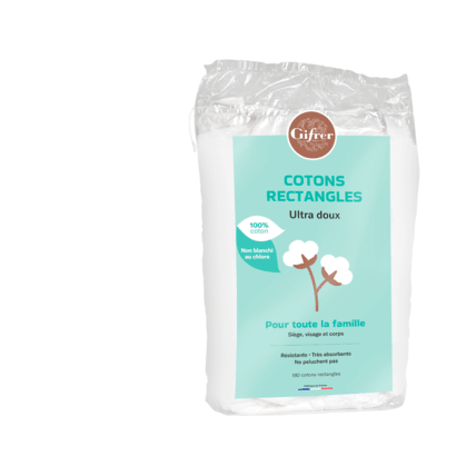 Avis Cotons rectangles Gifrer 1