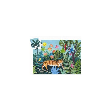 Avis Puzzle La balade du tigre 24 pièces DJECO 1