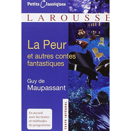 Avis La Peur et autres contes fantastiques LAROUSSE 1