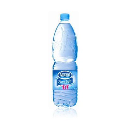 Nestlé® Pure Life® Eau de Source Naturelle, Bouteille en Plastique de 1 L