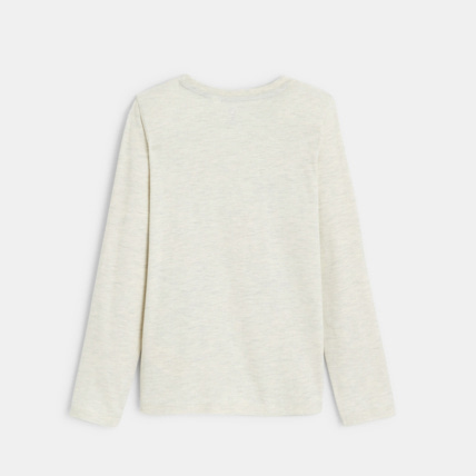 Avis T-shirt à message "one nature many winters" blanc garçon OKAIDI 3