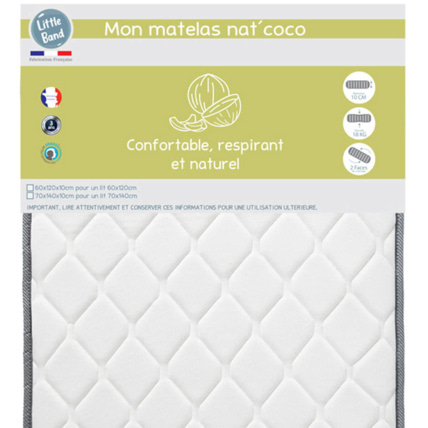 Avis Matelas Nat'Coco Little Band 1