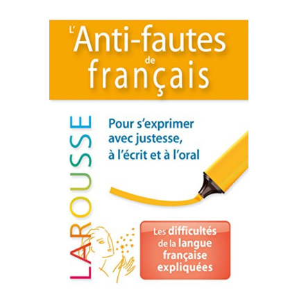Avis L'anti-fautes de français LAROUSSE 1