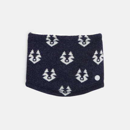 Avis Snood en tricot motif renard bleu garçon OKAIDI 1
