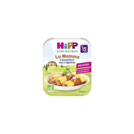 Avis La Mama - Cannelloni aux légumes (Dès 15 mois) HIPP 1