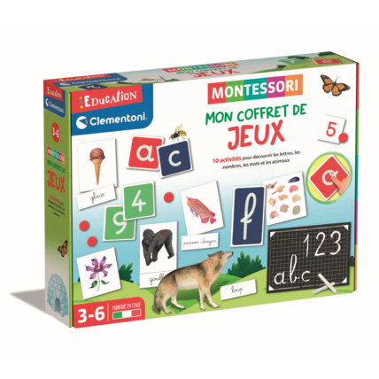 Avis Mon coffret de jeux - Montessori CLEMENTONI 1
