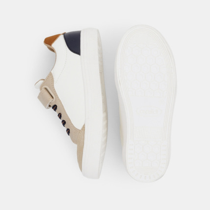 Avis Baskets street basses beige garçon OKAIDI 3