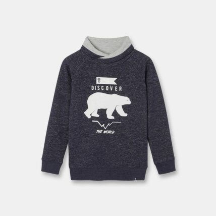 Avis Sweat-shirt à motif bleu garçon OKAIDI 1