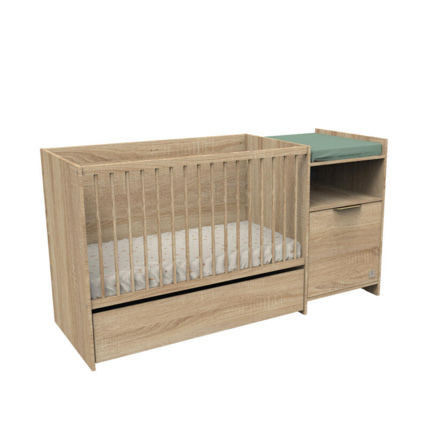 Avis Lit chambre évolutif avec commode Sauthon 1