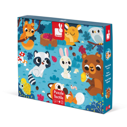 Avis Puzzle tactile les animaux de la forêt JANOD 1