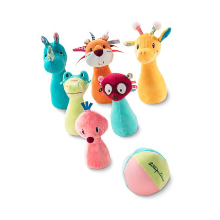Avis Jeu de quilles en tissus Jungle Lilliputiens 1
