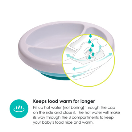 Avis Platö  - Assiette chauffante pour bébé Bblüv 2