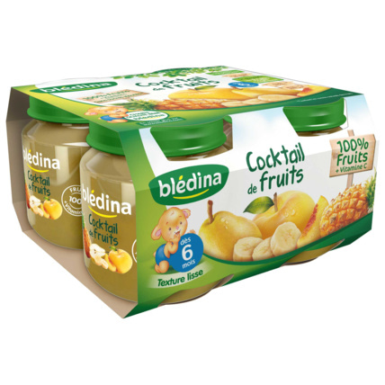 Avis Pot Cocktail de fruits 4x130g Blédina 1