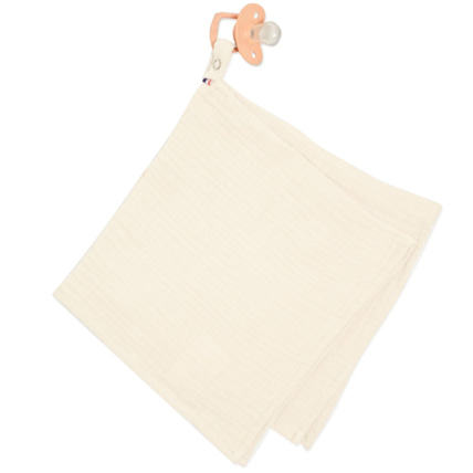 Avis Doudou lange attache tétine en gaze de coton, Jeanne Sevira Kids 1
