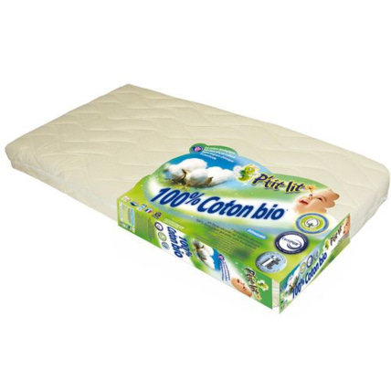 Avis Matelas 100% coton Bio 70 x 140 cm P'TIT LIT 1