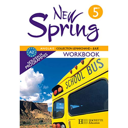 Avis New Spring 5e LV1 - Anglais - Workbook - Edition 2007: 9782011254719,000000 Hachette Éducation 1