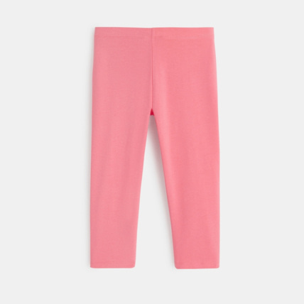 Avis Legging court en jersey rose fille OKAIDI 2
