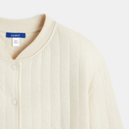 Avis Blouson matelassé uni blanc fille OKAIDI 2