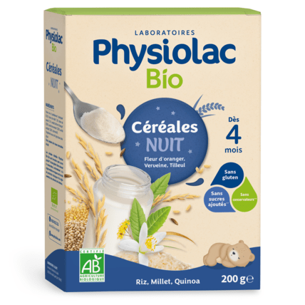 Avis Céréales bébé nuit bio Physiolac 1