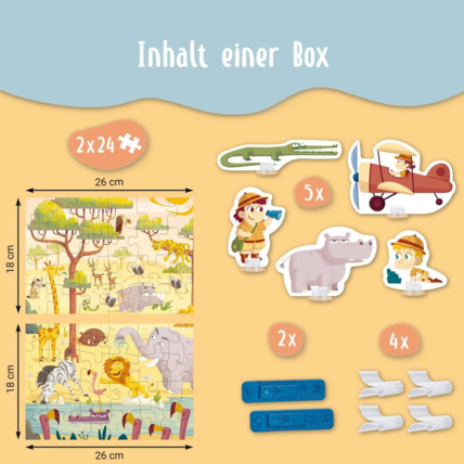 Avis Puzzle & Play - L'heure du safari - de 4 ans RAVENSBURGER 5