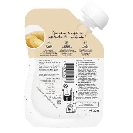 Avis La Pomme de Terre Bio Popote 2