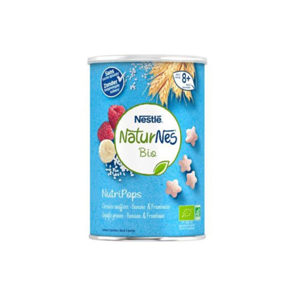 Avis Naturnes - Nutripops Céréales soufflées, banane et framboise NESTLÉ 1