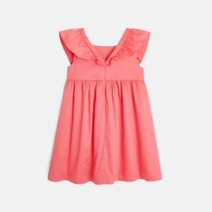 Avis Robe de cérémonie unie rose fille OKAIDI 3