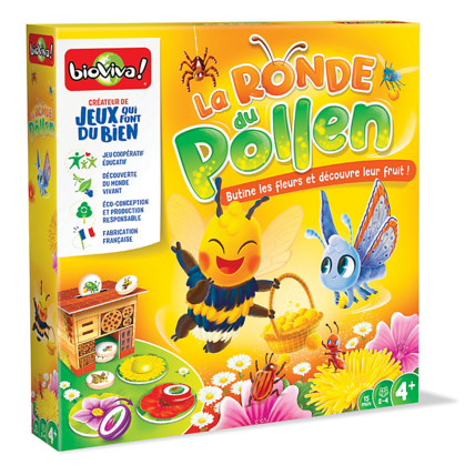 Avis Jeu éducatif La ronde du Pollen BIOVIVA 1