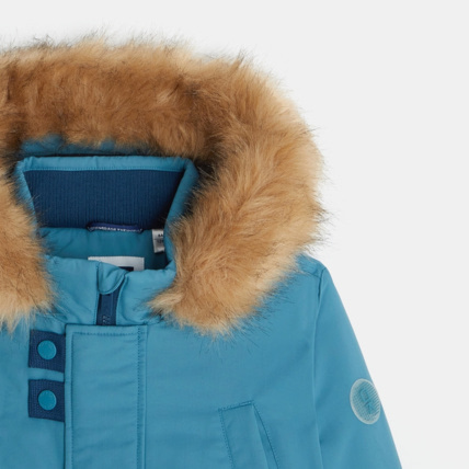 Avis Parka chaude à capuche bleu garçon OKAIDI 4