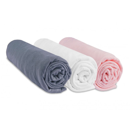 Avis Lot de 3 draps-housses bébé coton - 70x140 EASY DORT 3