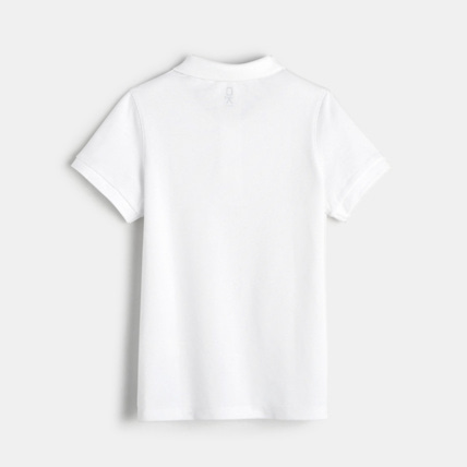 Avis Polo manches courtes blanc garçon OKAIDI 3