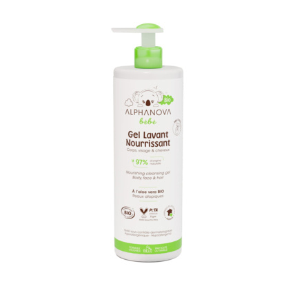 Avis Gel lavant nourrissant Bio ALPHANOVA 1