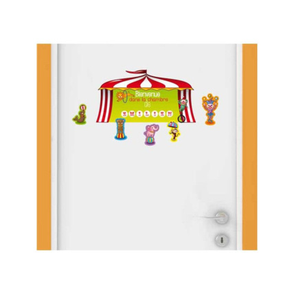 Avis Sticker / Plaque de porte JUJU ET COMPAGNIE 1