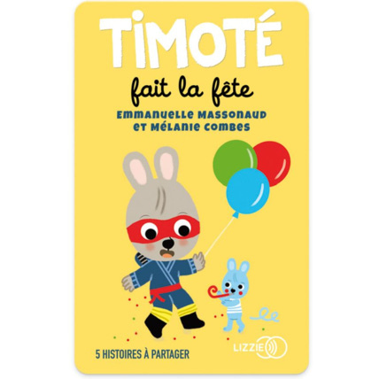Avis Carte Timoté fait la fête YOTO 1