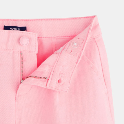 Avis Short à pinces rose fille OKAIDI 4