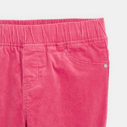 Avis Treggings en velours stretch rose fille OKAIDI 2