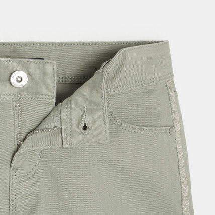 Avis Short en toile vert fille OKAIDI 3