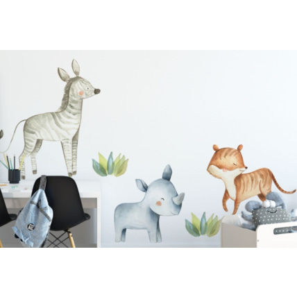 Avis Stickers animaux de safari 1 Mon Lit Cabane 2