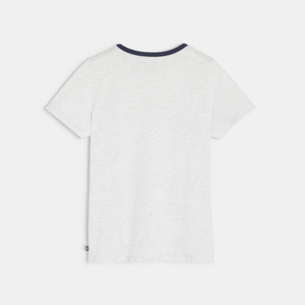 Avis T-shirt à message gris garçon OKAIDI 3