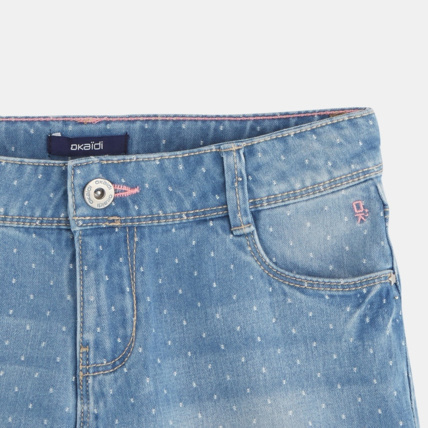 Avis Short en jean bleu fille OKAIDI 4