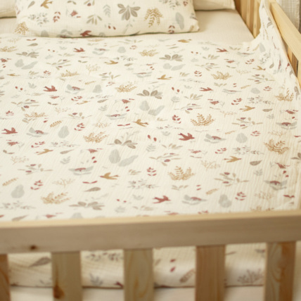Avis Housse de couette réversible en gaze de coton, Aube Sevira Kids 2