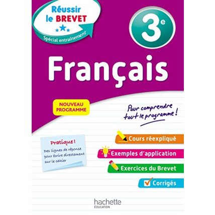 Avis Réussir au collège - Français 3e Hachette Éducation 1
