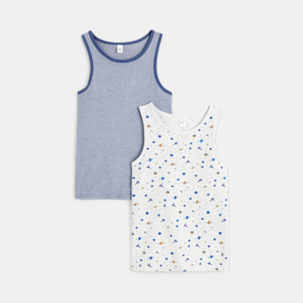 Avis Débardeur en jersey doux (lot de 2) garçon OKAIDI 1