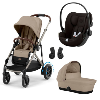 Avis Poussette Trio e-Gazelle S + Siège auto Cloud g i-Size + Nacelle S CYBEX 4