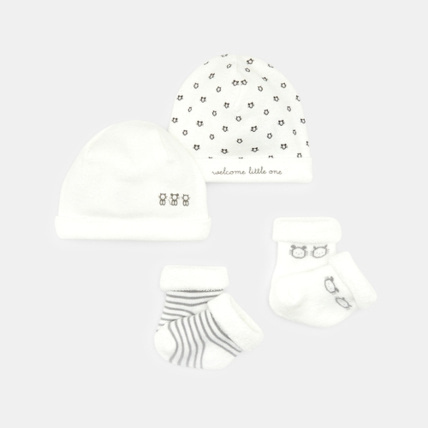 Avis Kit bonnets prématuré et chaussettes OBAÏBI 1