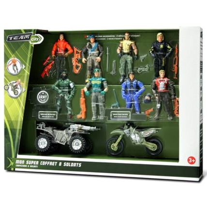 Avis Mon super coffret 8 soldats TEAM CITY 1