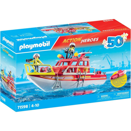 Avis Bateau de sauvetage et pompiers PLAYMOBIL 1