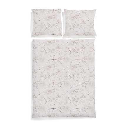 Avis Housse de couette en satin de coton - Astrologie Mon Lit Cabane 1